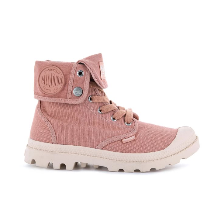 Palladium Baggy Women\'s Boots Rose | UK M025-QEJ